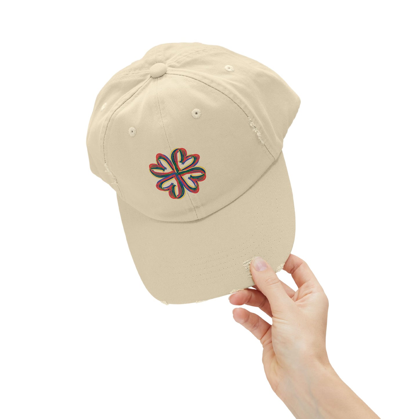 Floral Design Cap