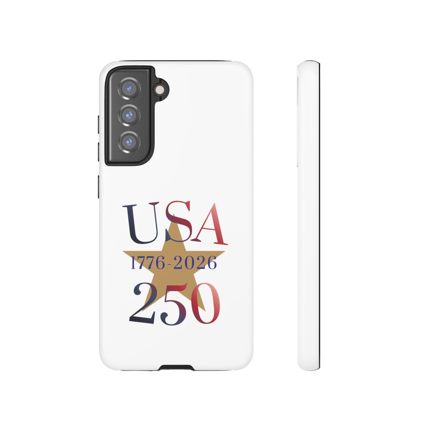 USA 250 Phone Case — 1776–2026 Bicentennial Celebration Protective Case