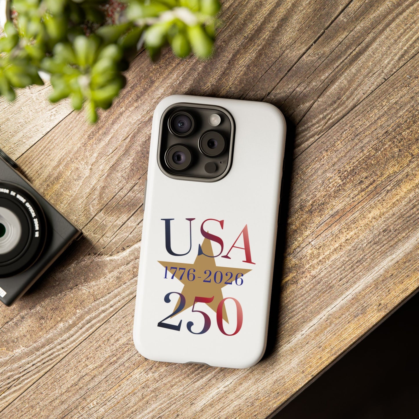 USA 250 Phone Case — 1776–2026 Bicentennial Celebration Protective Case