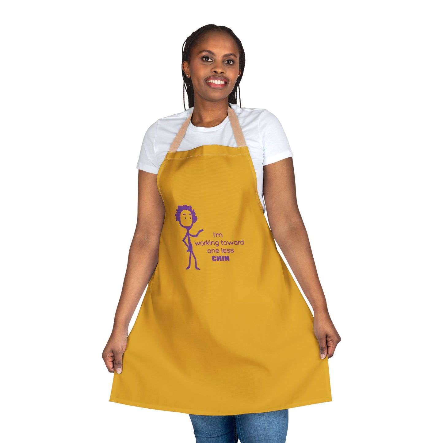 Apron - I’m Working Toward One Less Chin Unisex