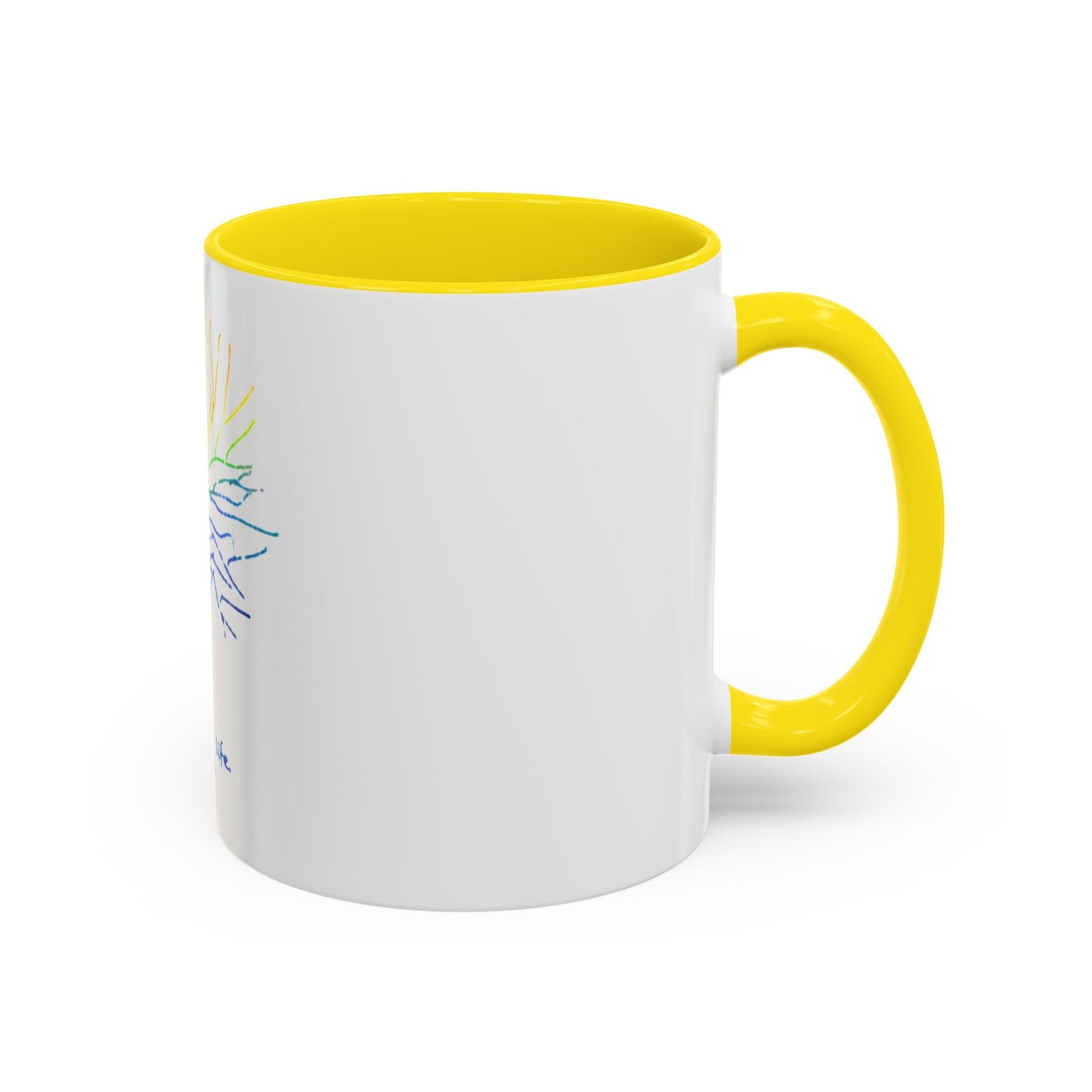 Rainbow Tree Coffee Mug, It’s Just Life