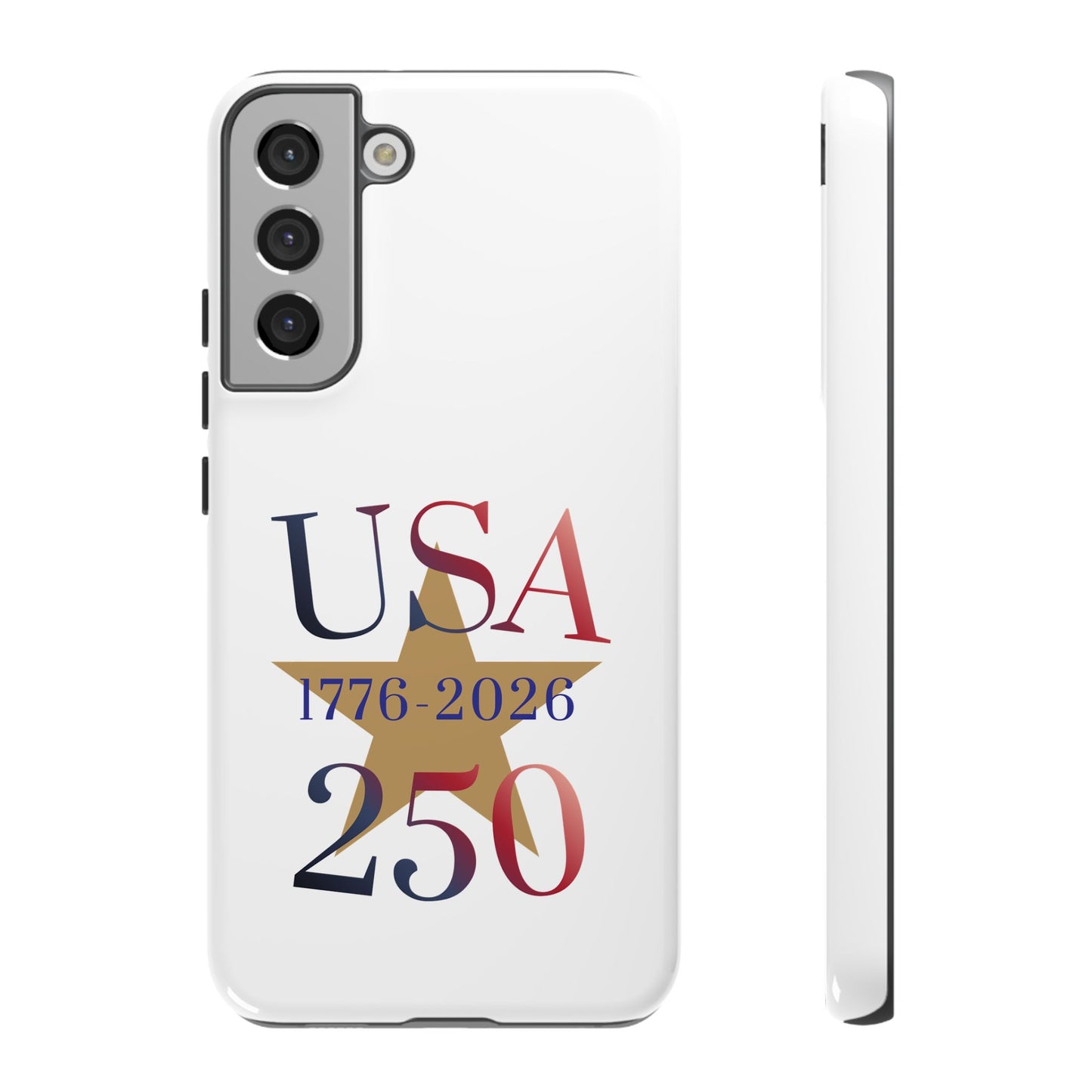 USA 250 Phone Case — 1776–2026 Bicentennial Celebration Protective Case