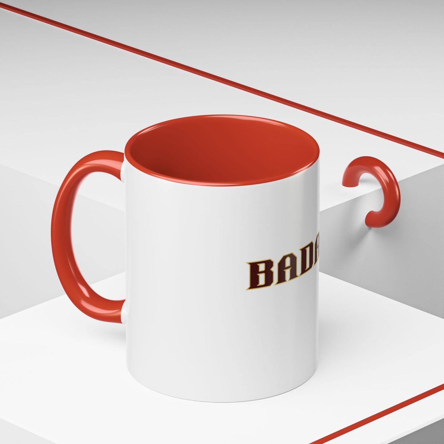 Badass Coffee Mug, Strong Empowered Bold Confident Gifts For Friends Mom Sister Dad Ceramic BPA-Free Gift