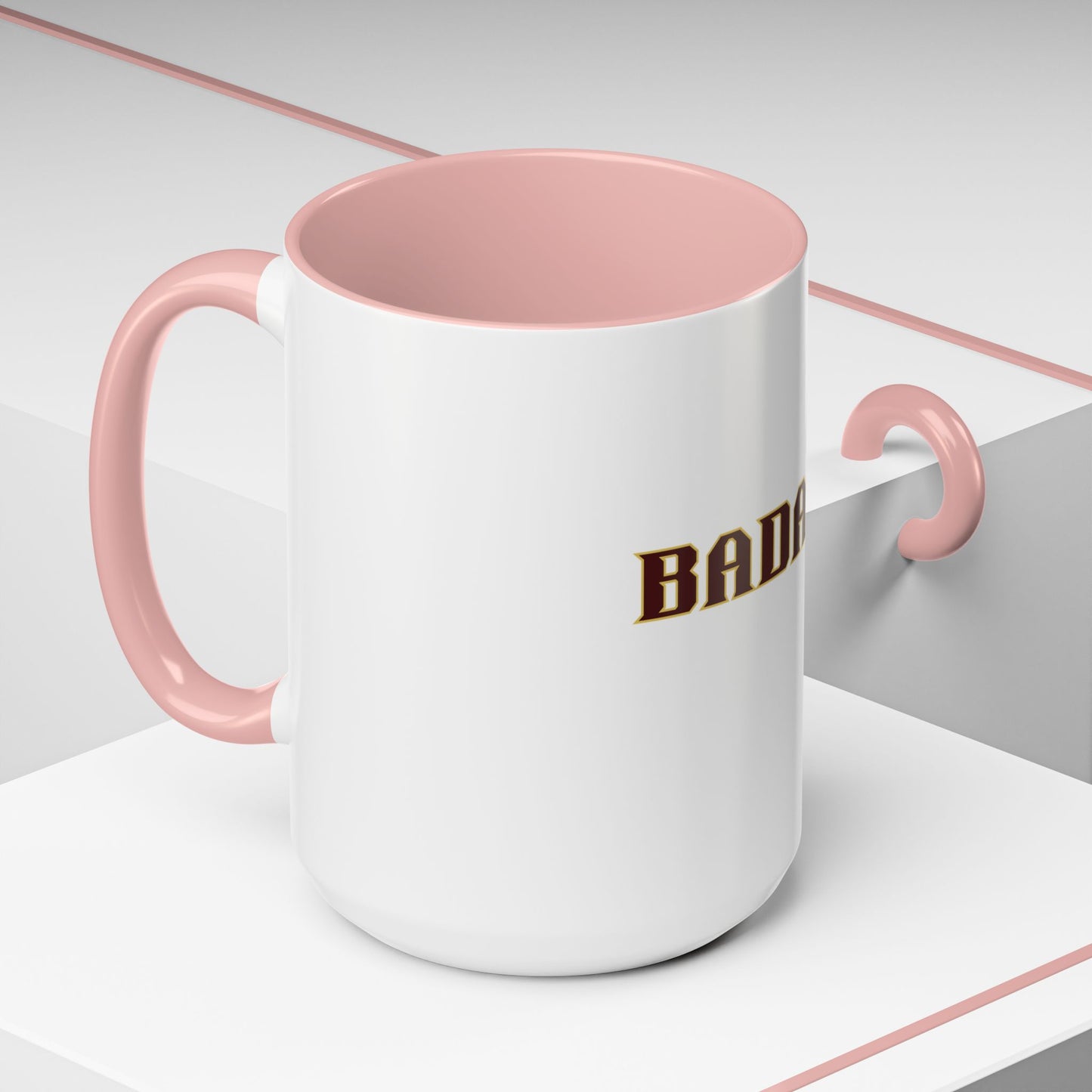 Badass Coffee Mug, Strong Empowered Bold Confident Gifts For Friends Mom Sister Dad Ceramic BPA-Free Gift