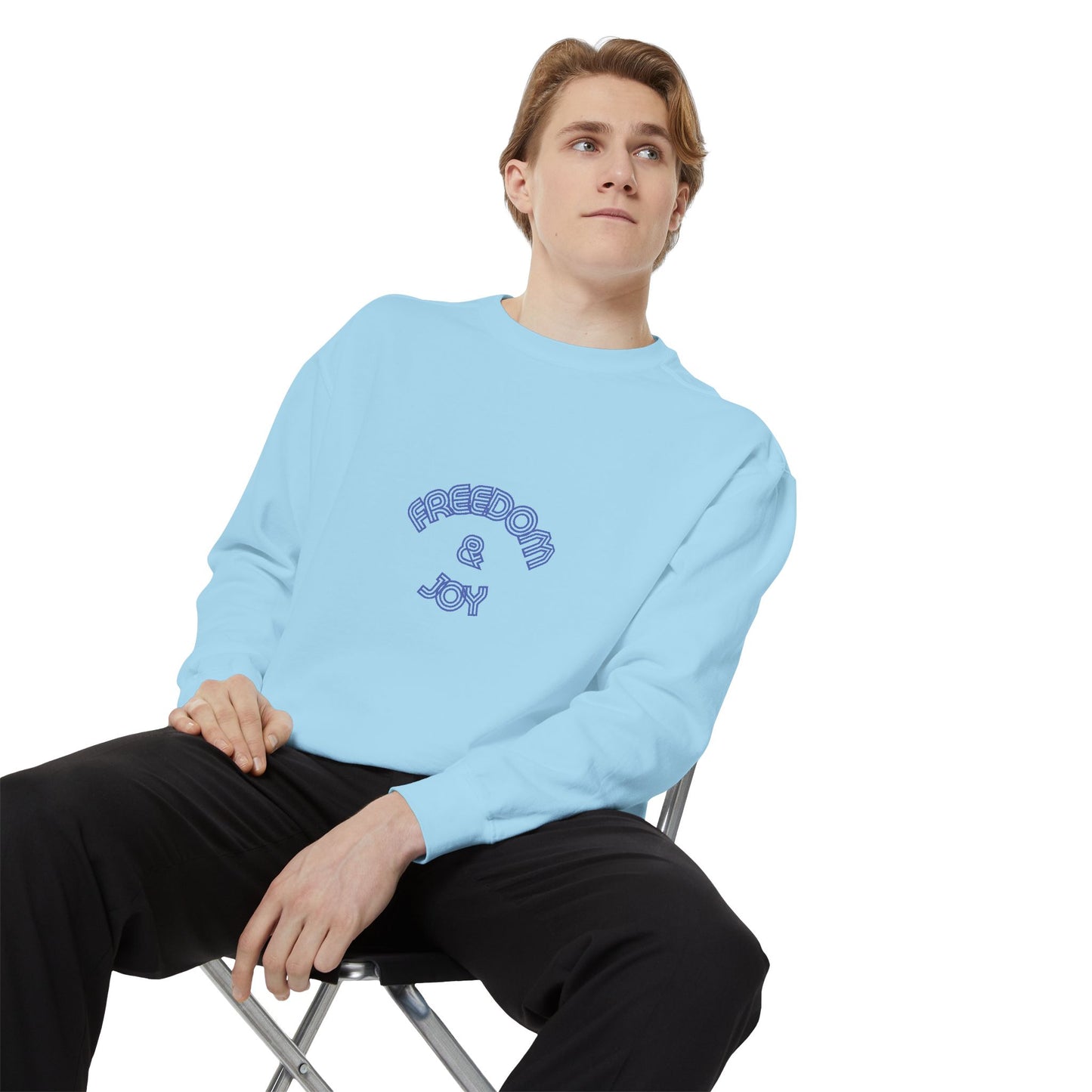 Freedom & Joy Unisex Sweatshirt - America Equality Love Election Gift Comfy