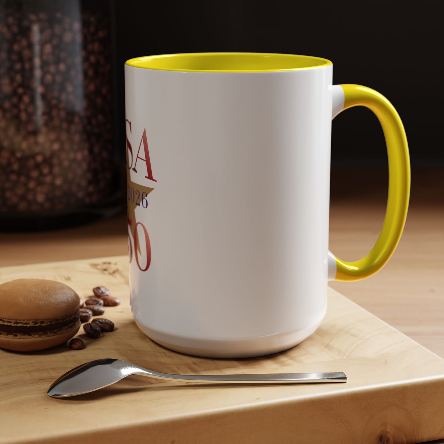 USA 250th Anniversary 1776 Accent Coffee Mug (11/15 oz)