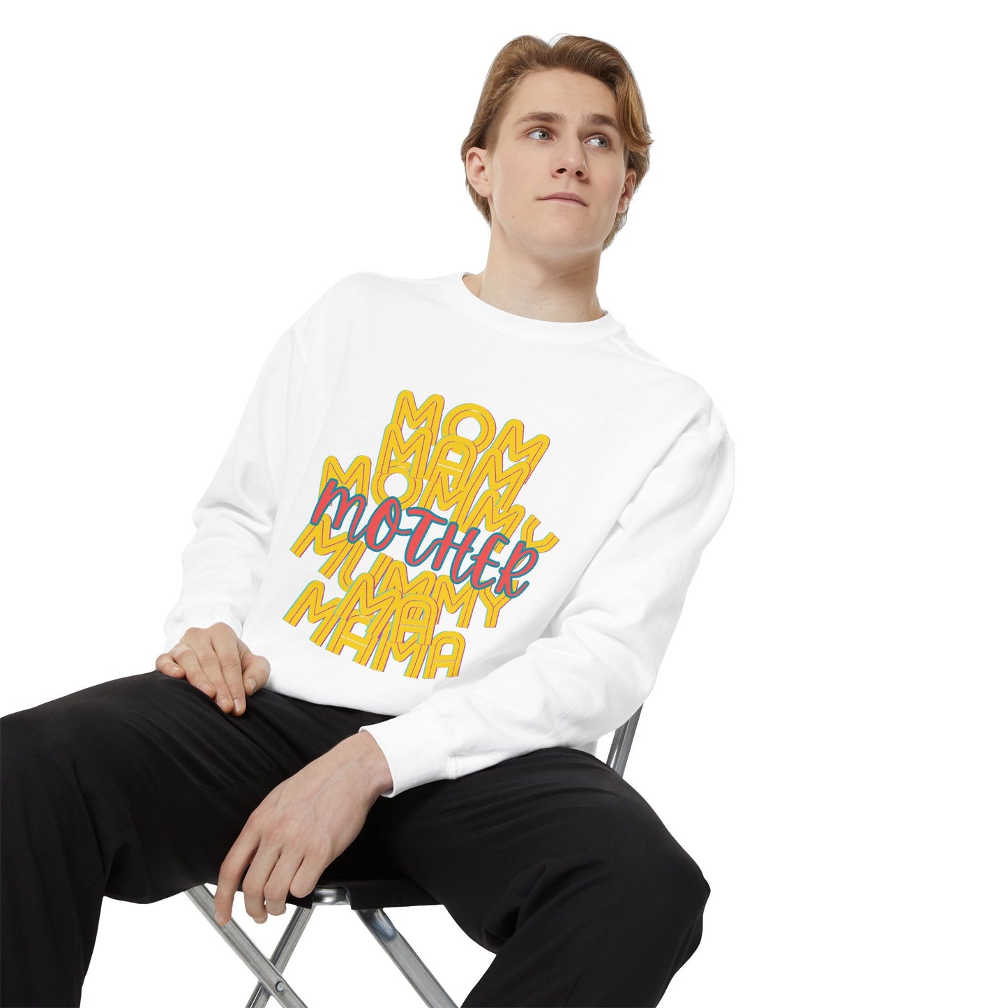 Mother Unisex Sweatshirt - Love Mommy Ma Mam Mama Mummy - Mothers Day Gifts