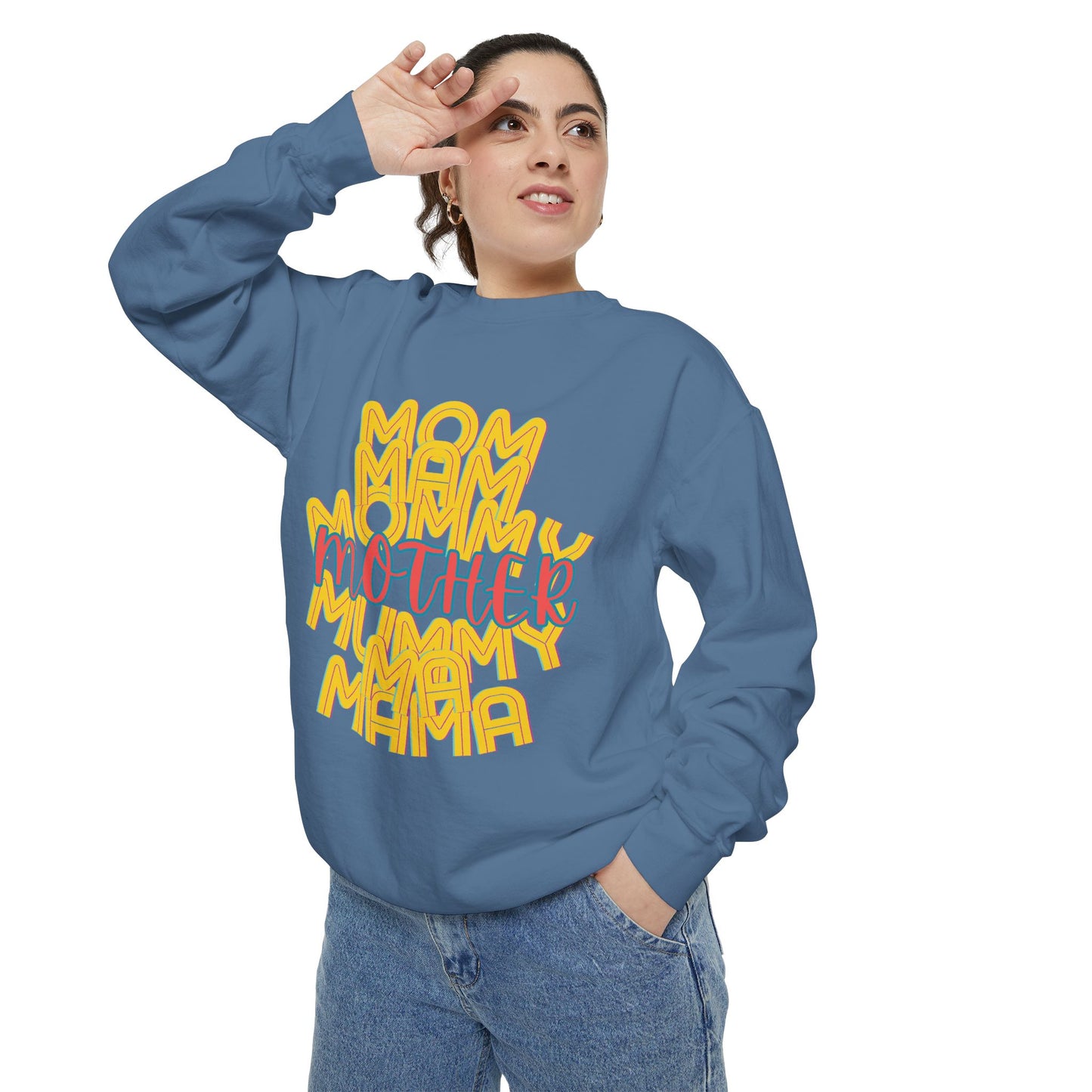 Mother Unisex Sweatshirt - Love Mommy Ma Mam Mama Mummy - Mothers Day Gifts