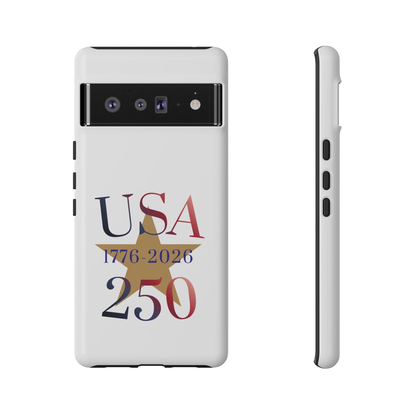 USA 250 Phone Case — 1776–2026 Bicentennial Celebration Protective Case