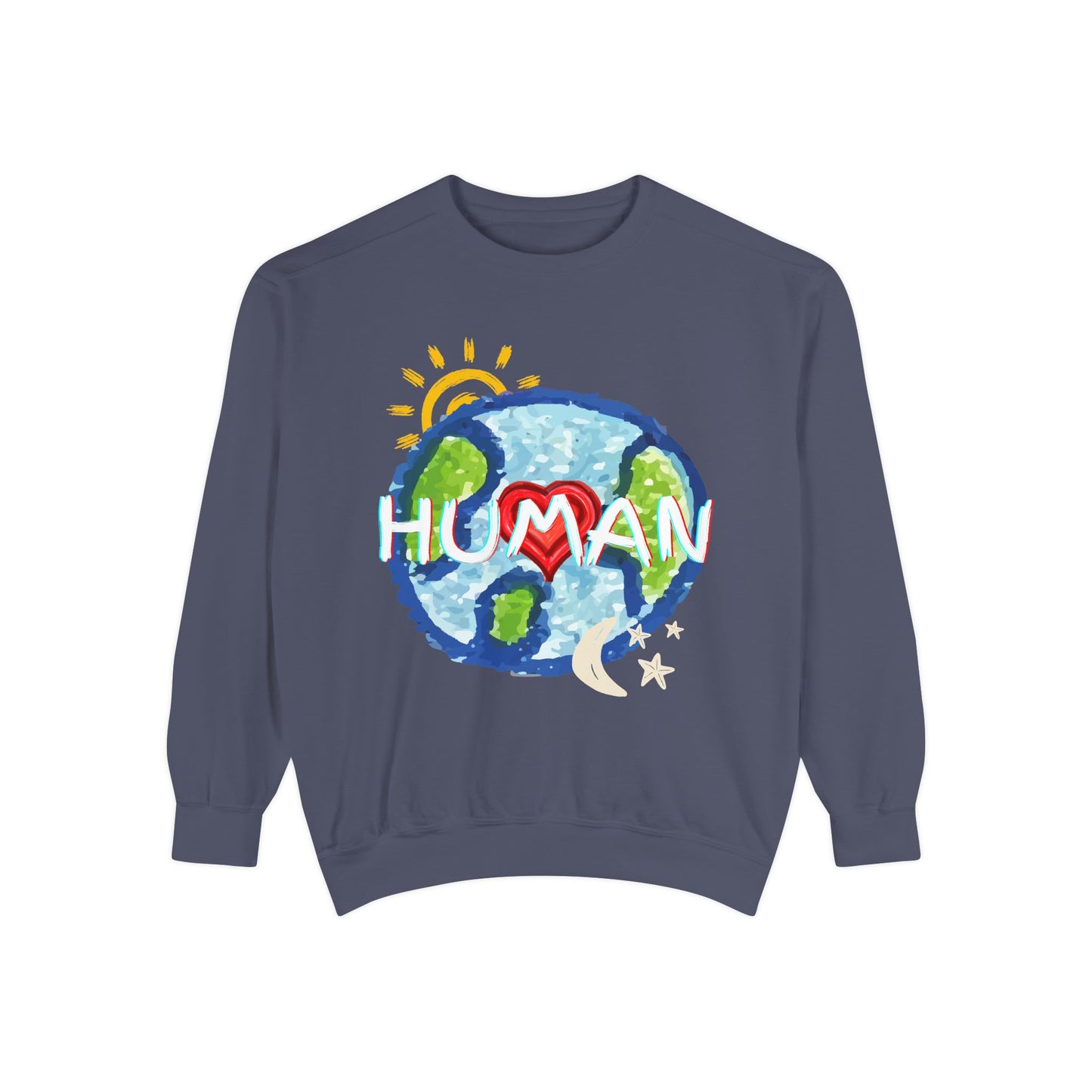 Human World Graphic Unisex Sweatshirt