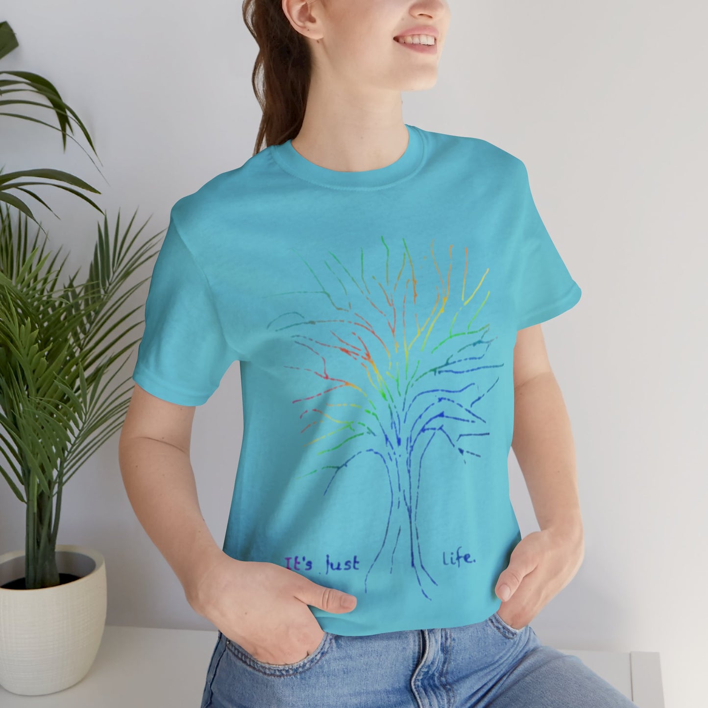 Rainbow Tree Unisex Tee