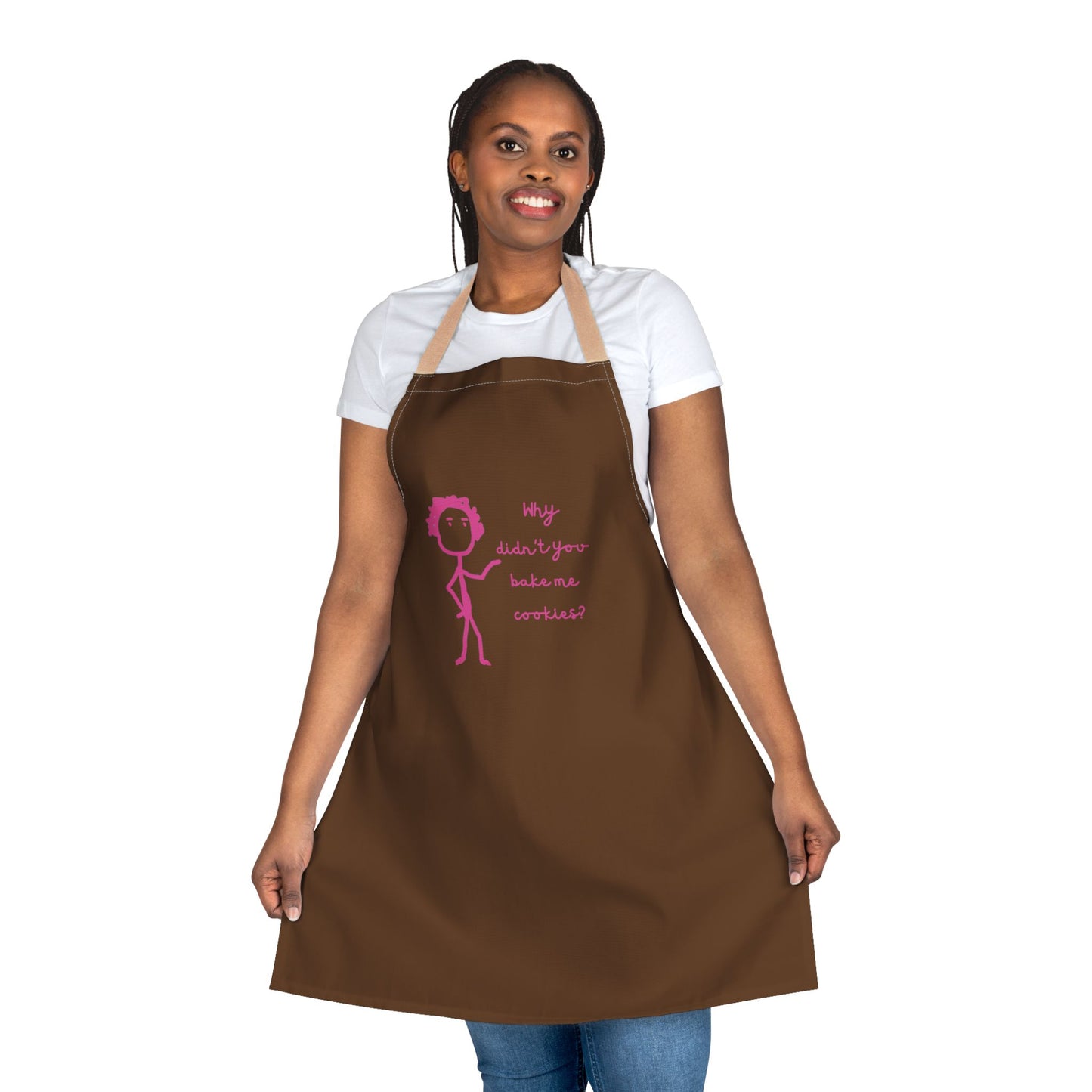 Chefs Apron Why Didn't You Bake Me Cookies Unisex Grilling BBQ Kitchen Gifts