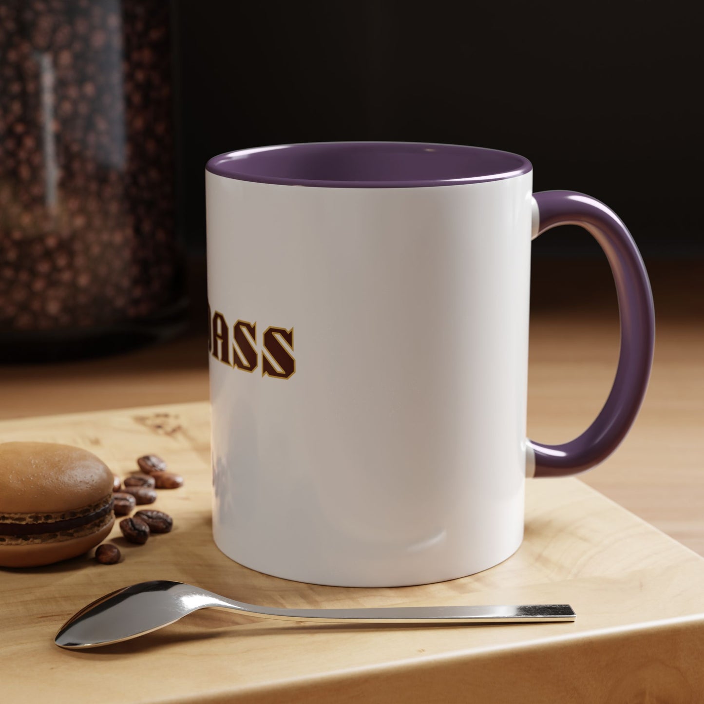 Badass Coffee Mug, Strong Empowered Bold Confident Gifts For Friends Mom Sister Dad Ceramic BPA-Free Gift