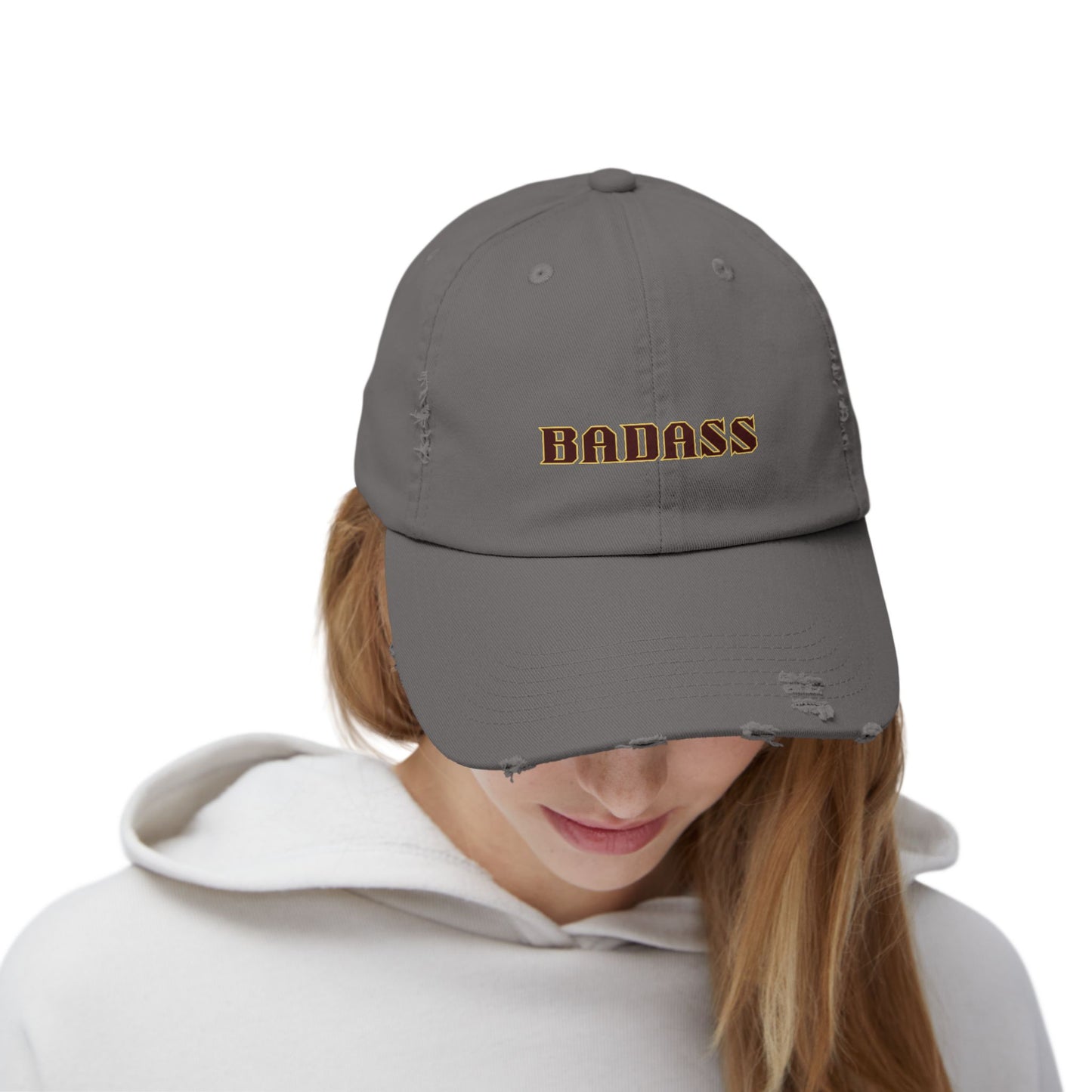 Badass Distressed Cap