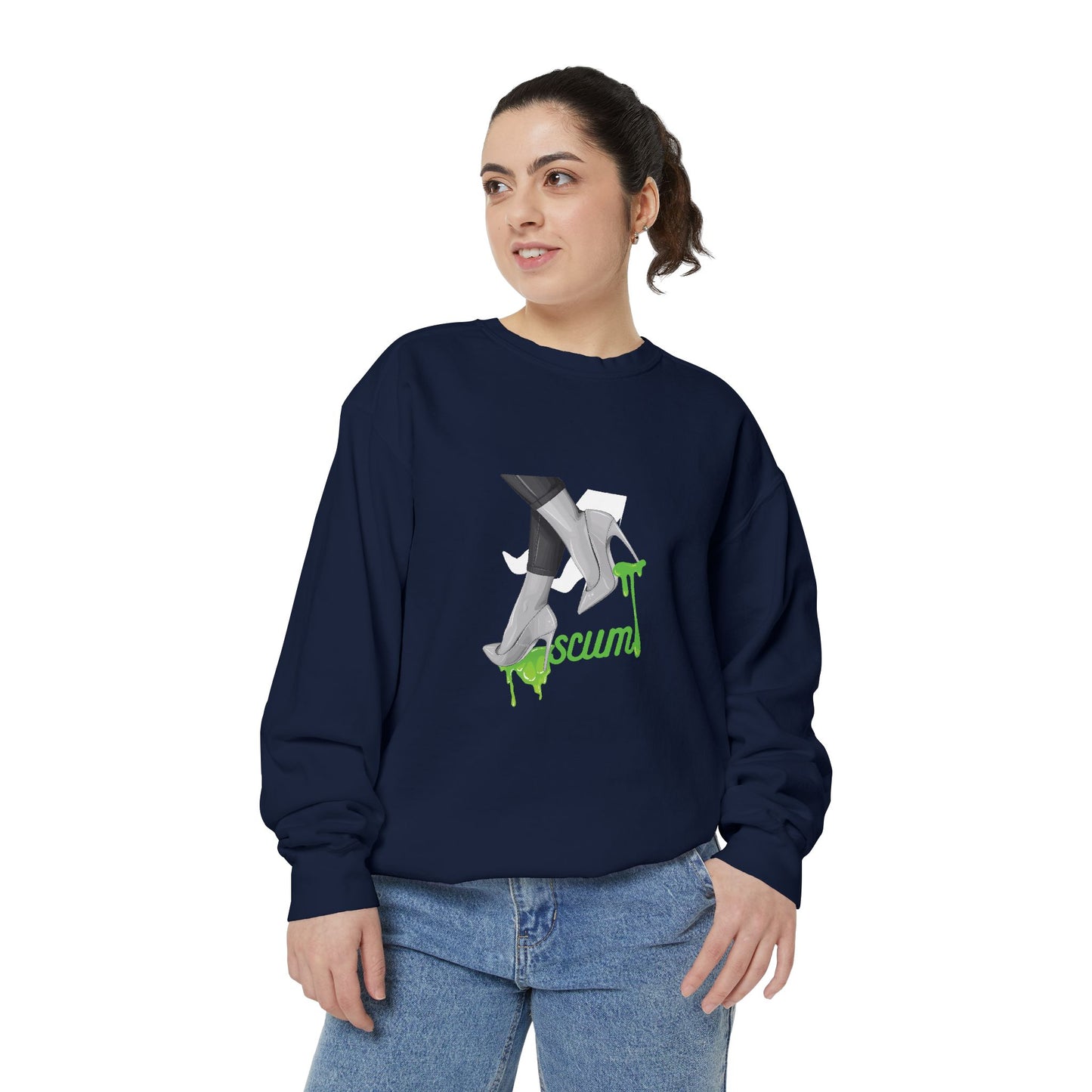 High Heels Dripping Scum Unisex Sweatshirt