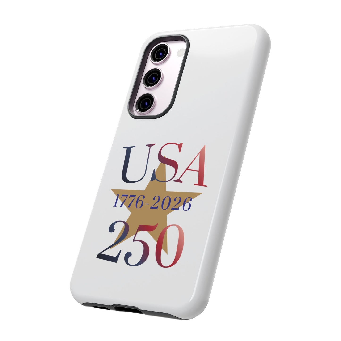 USA 250 Phone Case — 1776–2026 Bicentennial Celebration Protective Case