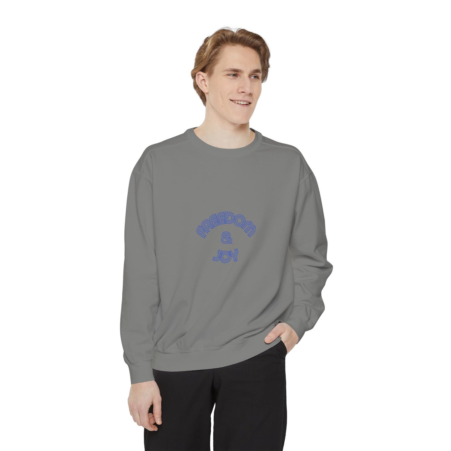 Freedom & Joy Unisex Sweatshirt - America Equality Love Election Gift Comfy
