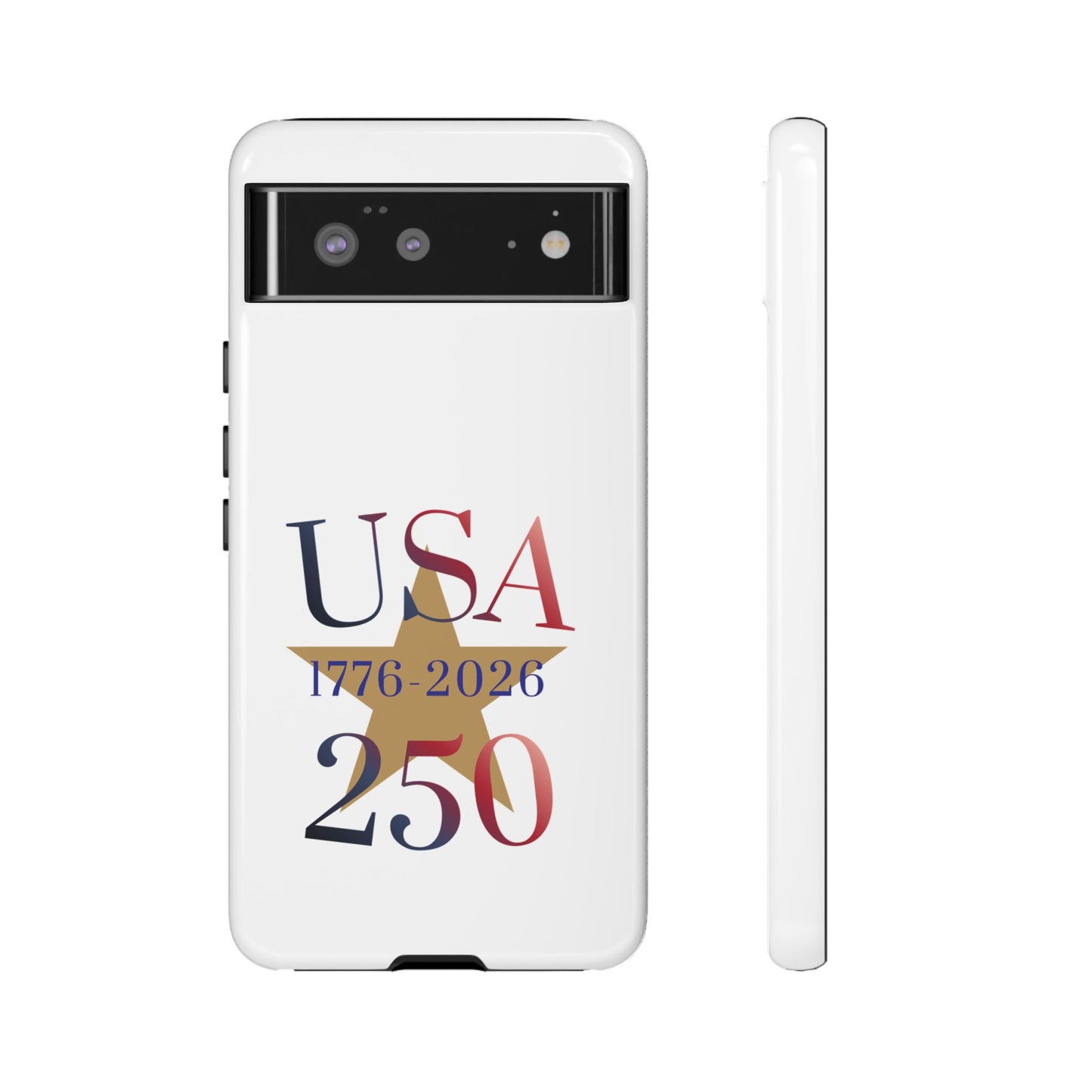 USA 250 Phone Case — 1776–2026 Bicentennial Celebration Protective Case