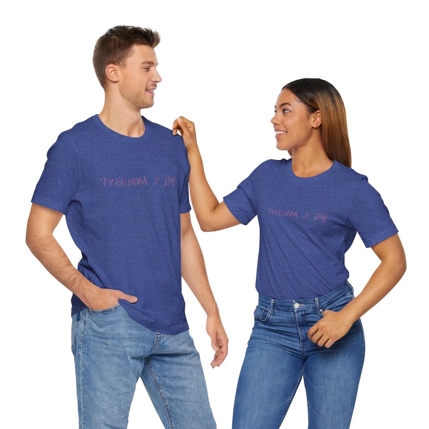 Freedom & Joy Unisex Tee - America Pride Equality Love Election Gift