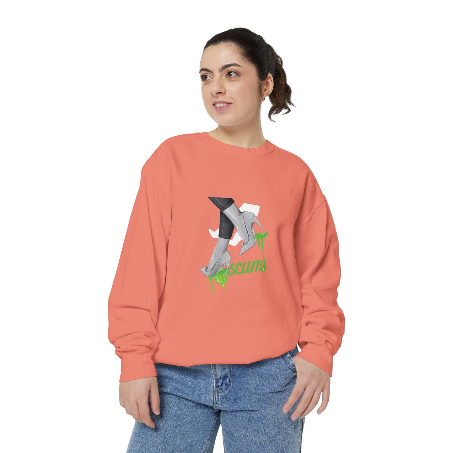 High Heels Dripping Scum Unisex Sweatshirt