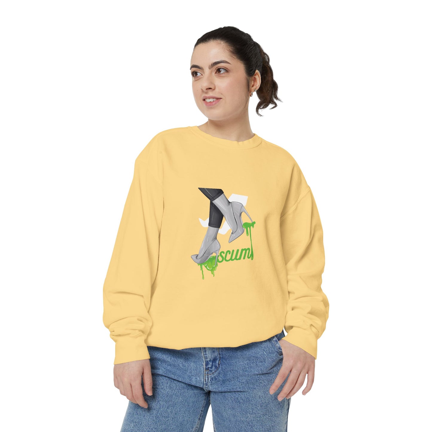 High Heels Dripping Scum Unisex Sweatshirt