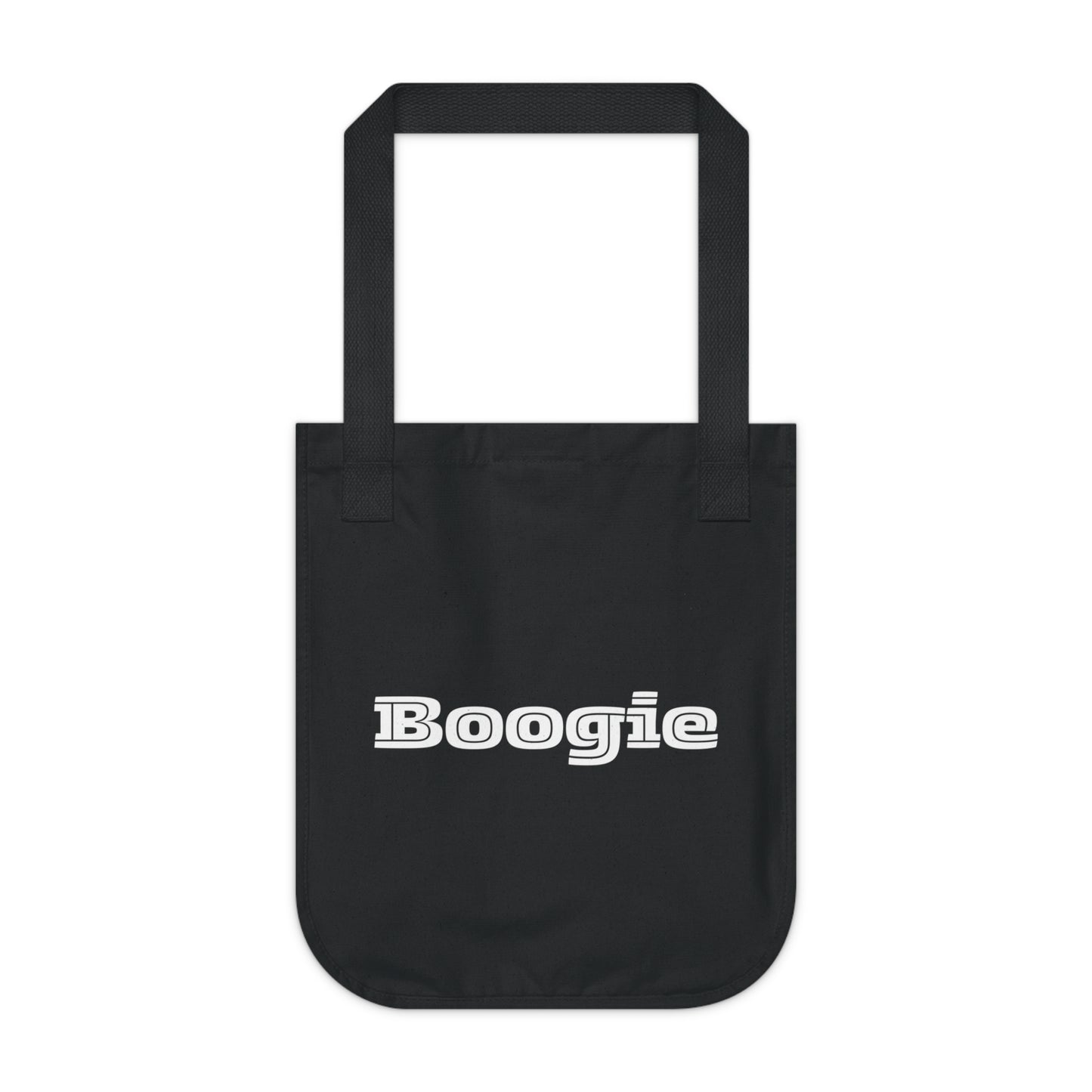 Boogie Organic Canvas Tote Bag, Gender Neutral, Women, Men, Teens, Kids, Friends, Gift, Groceries, Shopping, Books, Eco, Birthday, Christmas