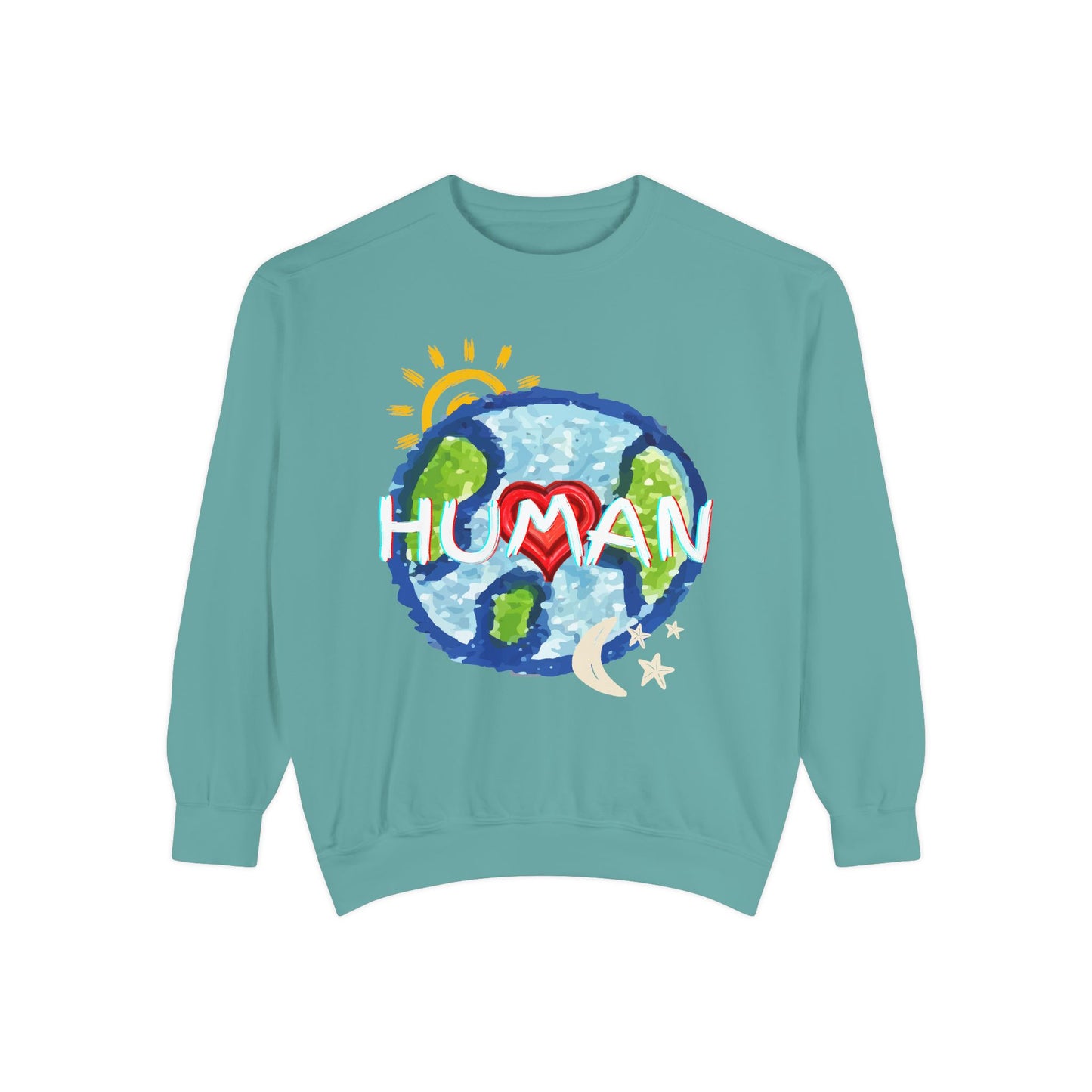 Human World Graphic Unisex Sweatshirt