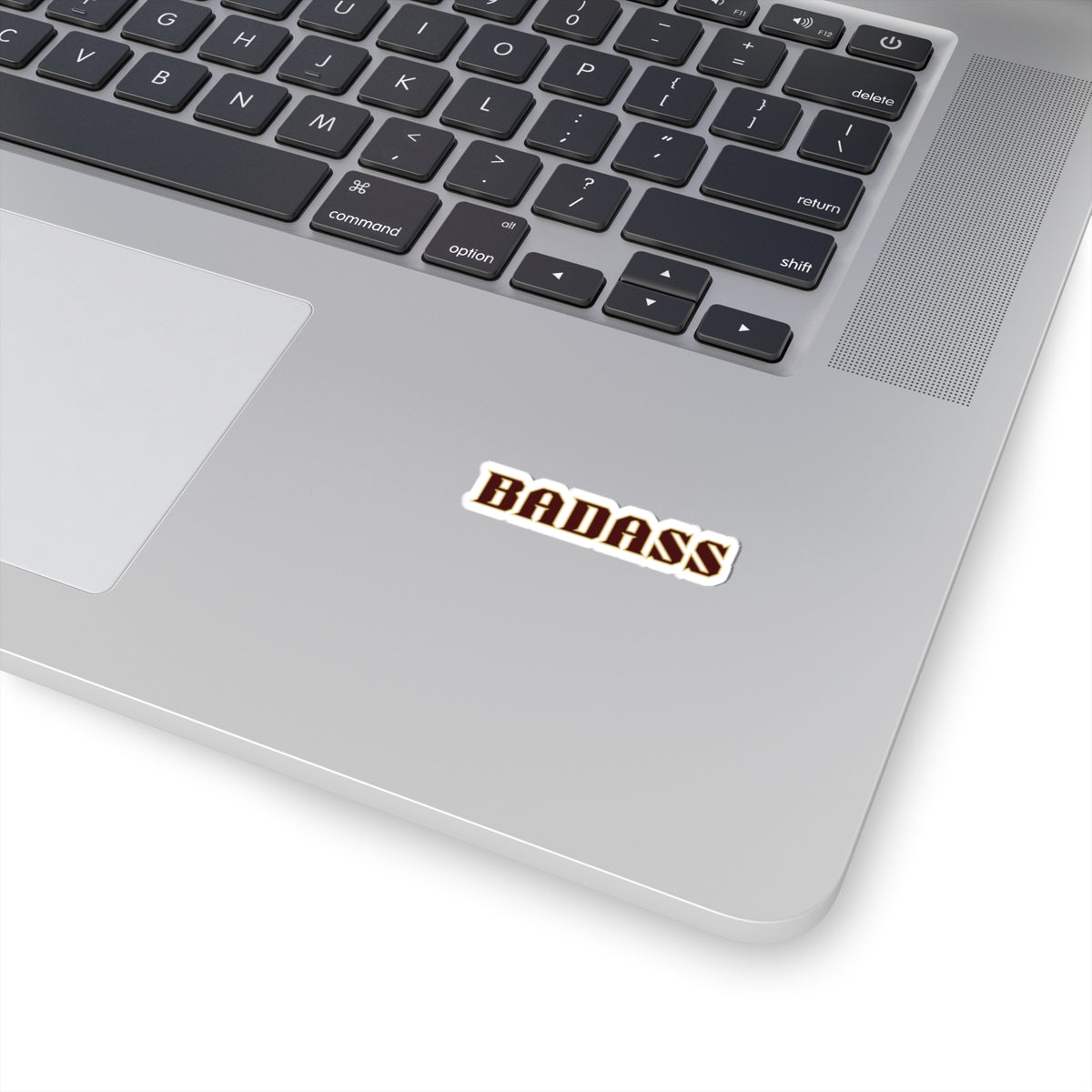 Badass Kiss-Cut Stickers, Cool Laptop Decal, Waterproof Vinyl Sticker, Trendy Phone Sticker, Unique Water Bottle Sticker, Edgy Car Decal