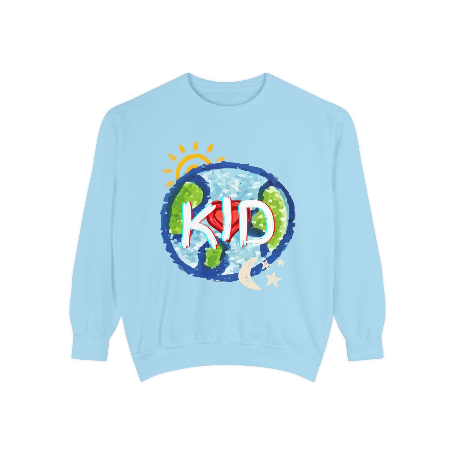 Kid World Graphic Unisex Sweatshirt