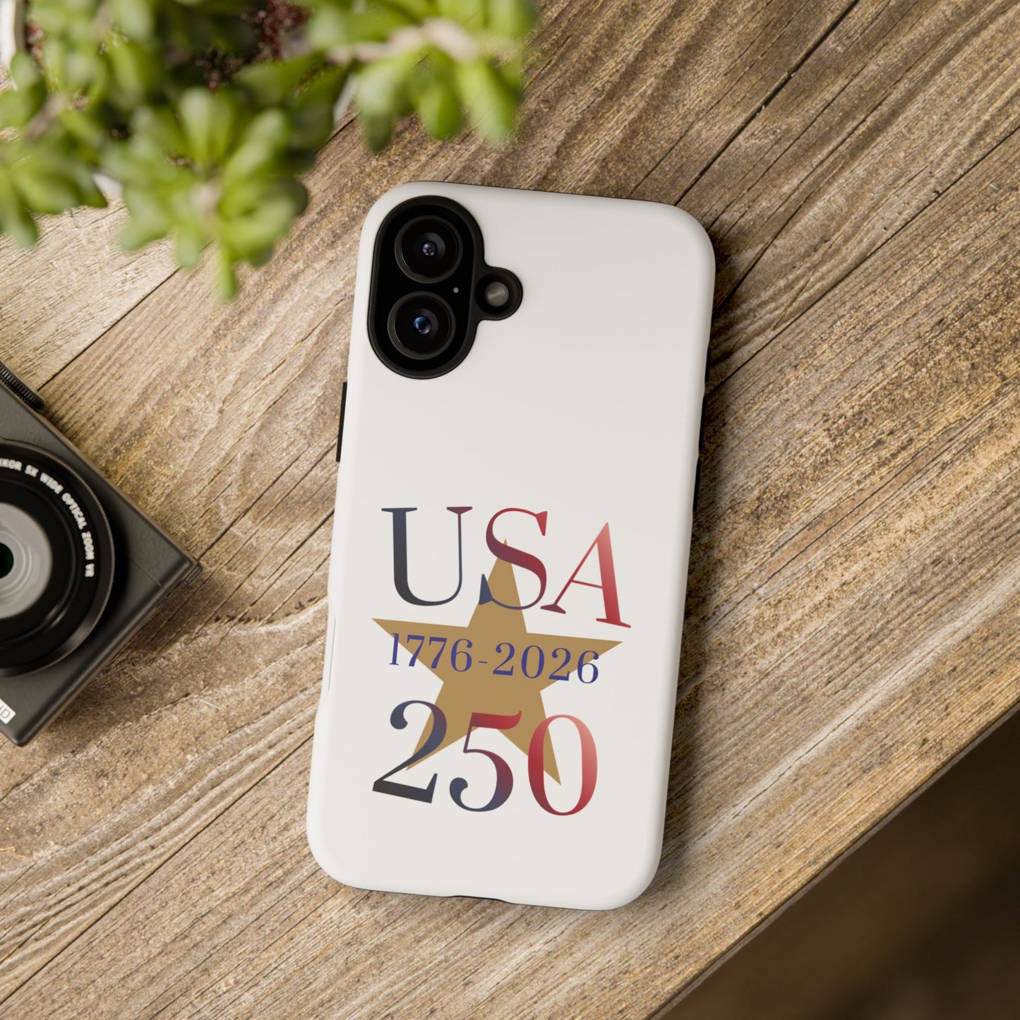 USA 250 Phone Case — 1776–2026 Bicentennial Celebration Protective Case