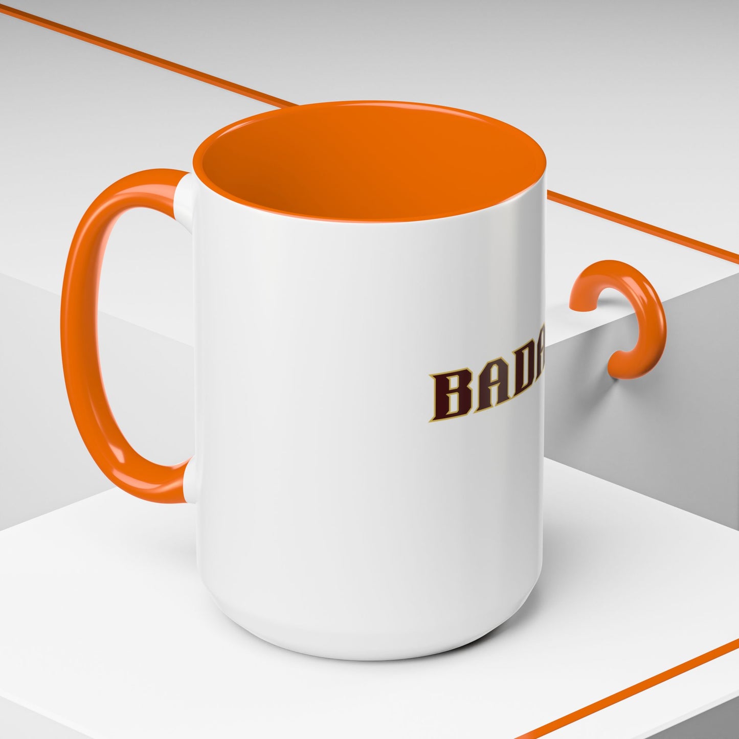 Badass Coffee Mug, Strong Empowered Bold Confident Gifts For Friends Mom Sister Dad Ceramic BPA-Free Gift