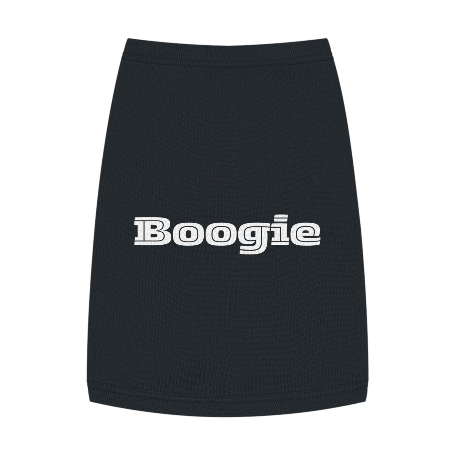 Boogie Black Pet Tank Top, pet shirts, pet clothes, funny dog clothes, gifts, pet fashions, attitude, dog shirts, cat shirts, pet shirts