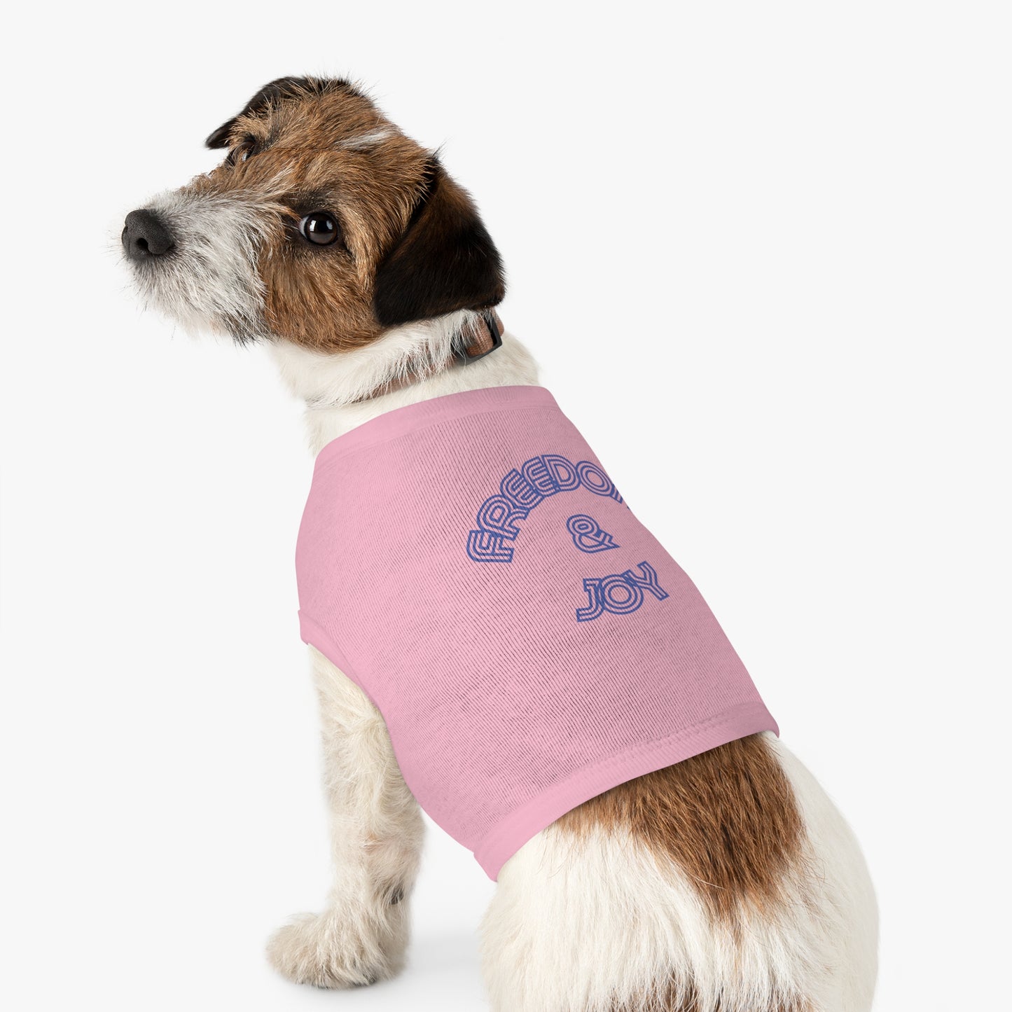 Freedom & Joy Pet Tank Top, love, happy, America, dog clothes, gifts, pet fashions, furry friends, cotton, dog shirts, cat shirts