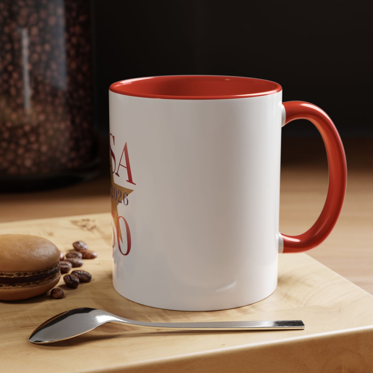 USA 250th Anniversary 1776 Accent Coffee Mug (11/15 oz)