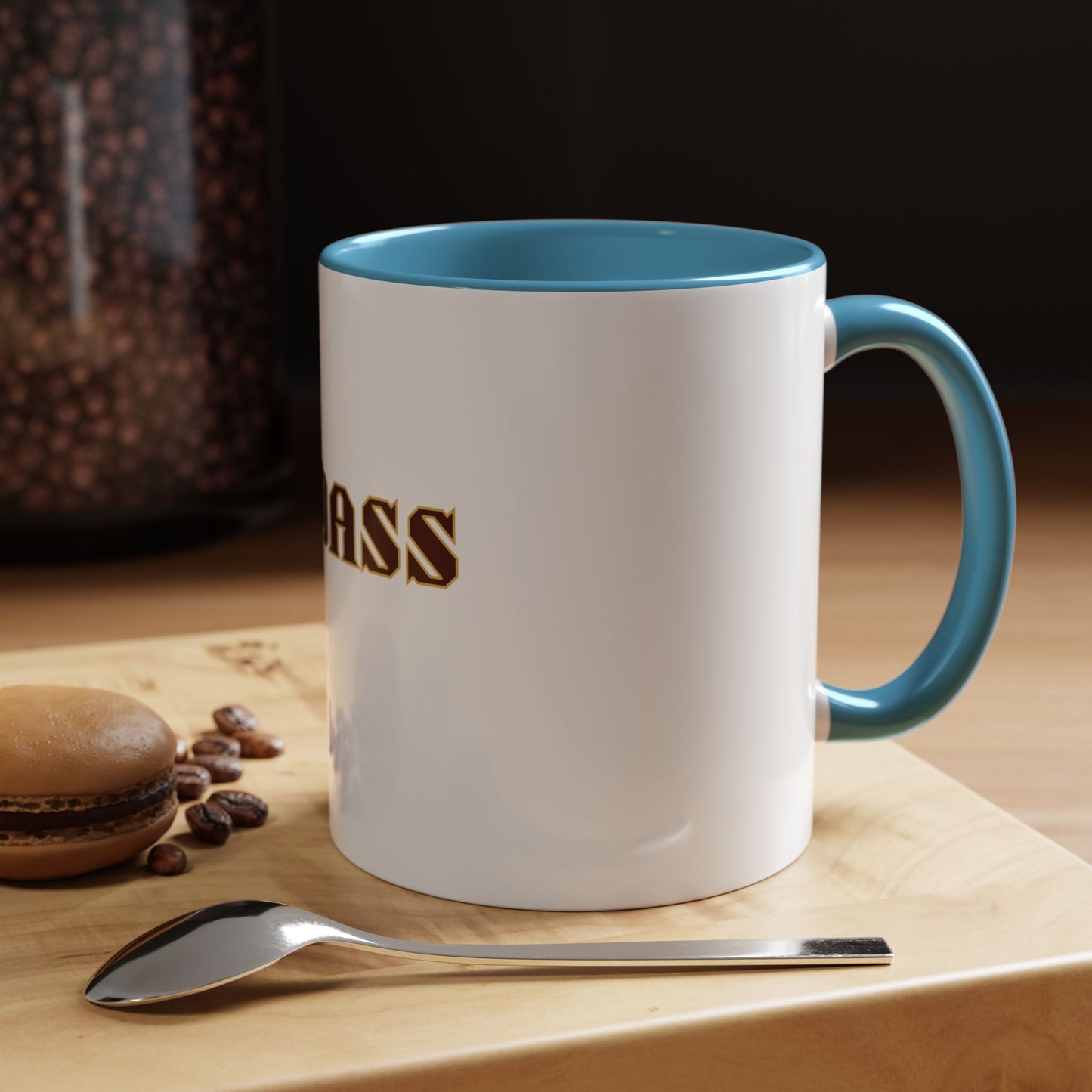 Badass Coffee Mug, Strong Empowered Bold Confident Gifts For Friends Mom Sister Dad Ceramic BPA-Free Gift