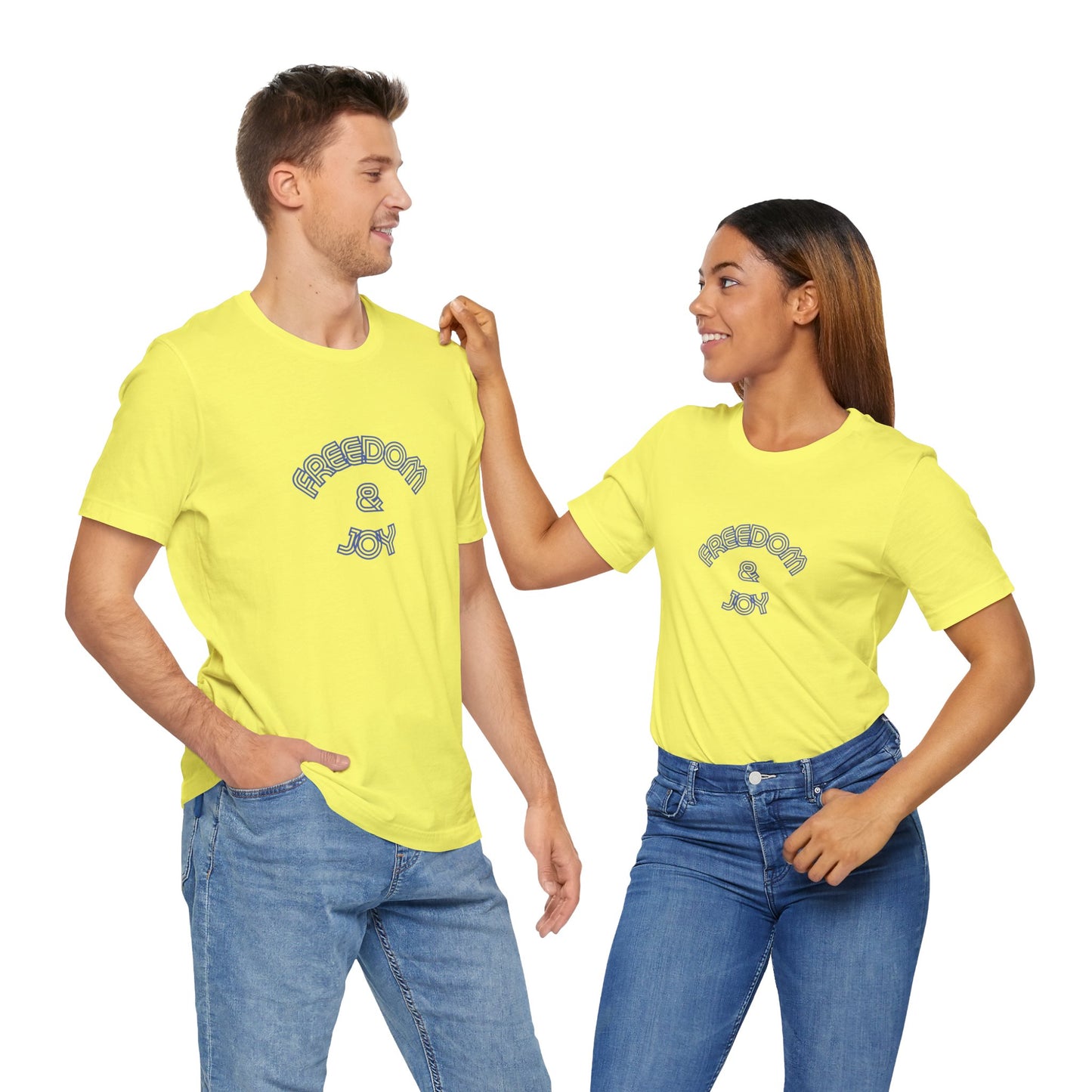 Freedom & Joy Unisex Tee - America Pride Equality Love Election Gift