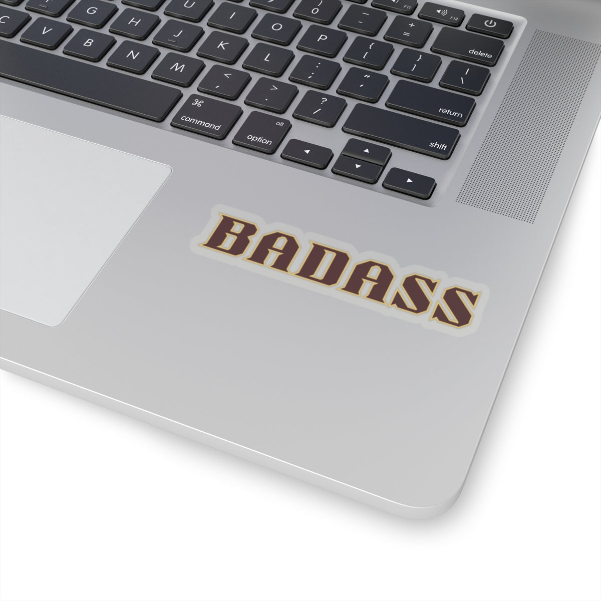Badass Kiss-Cut Stickers, Cool Laptop Decal, Waterproof Vinyl Sticker, Trendy Phone Sticker, Unique Water Bottle Sticker, Edgy Car Decal