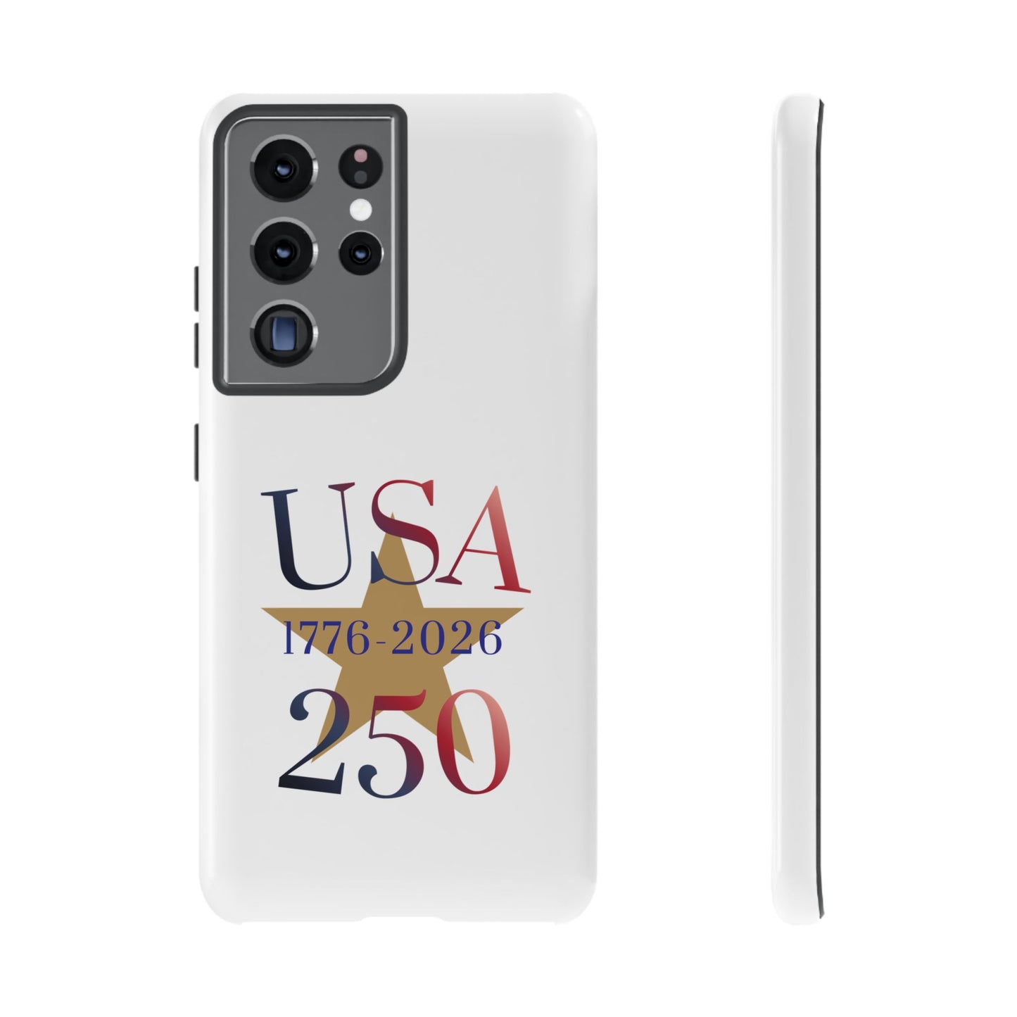 USA 250 Phone Case — 1776–2026 Bicentennial Celebration Protective Case