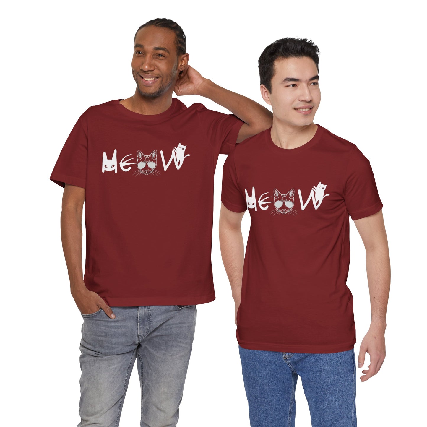 Meow Unisex Tee - Cats, Sassy, Fun Shirt for Halloween or Election Gift