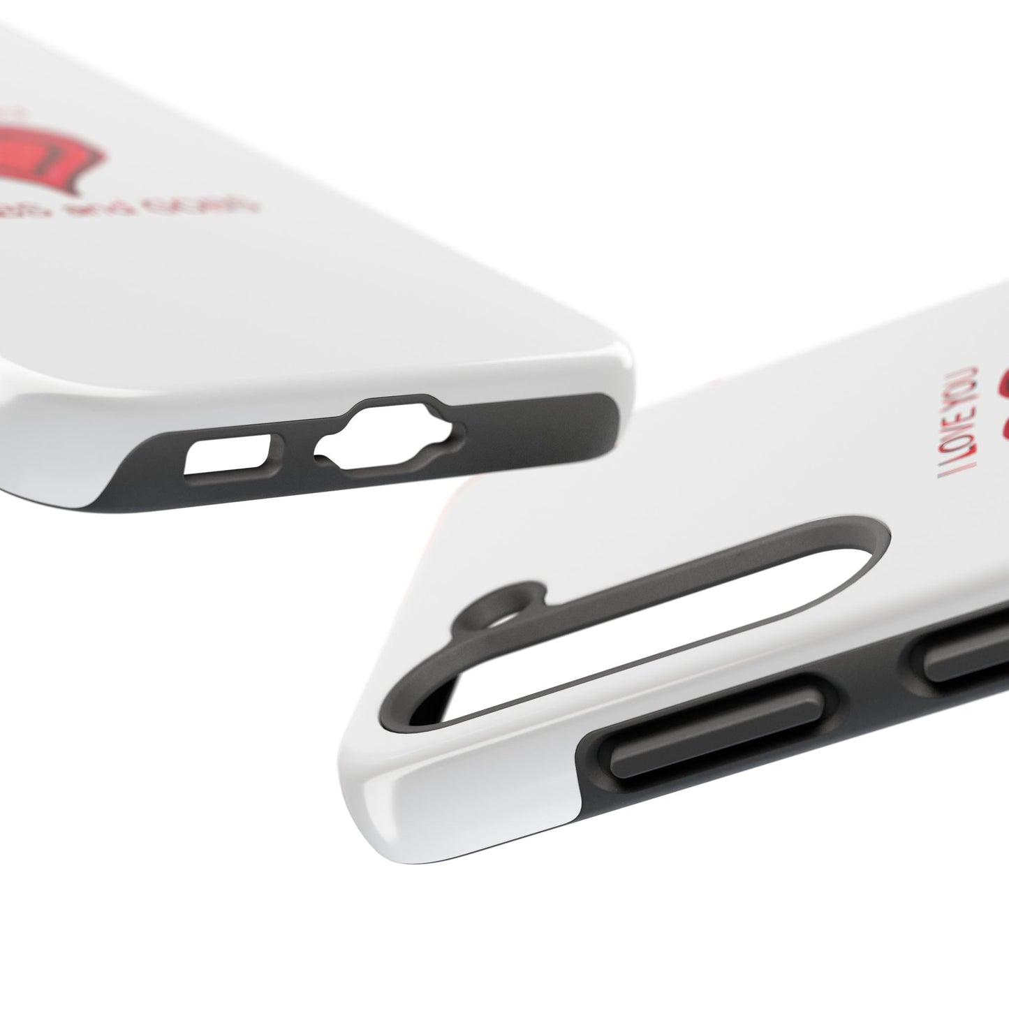 Heartfelt I Love You Gobs and Gobs Tough Phone Cases, iPhone & Samsung Cases, Wireless Charging, Gender Neutral Gifts, Valentines, Christmas