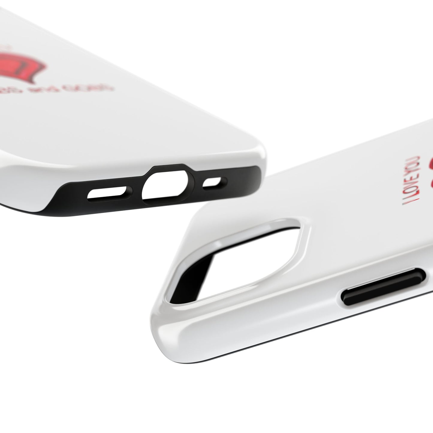 Heartfelt I Love You Gobs and Gobs Tough Phone Cases, iPhone & Samsung Cases, Wireless Charging, Gender Neutral Gifts, Valentines, Christmas