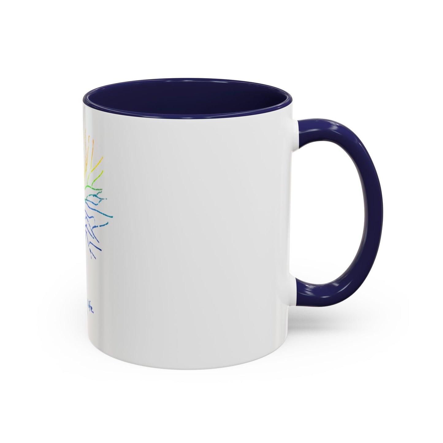 Rainbow Tree Coffee Mug, It’s Just Life