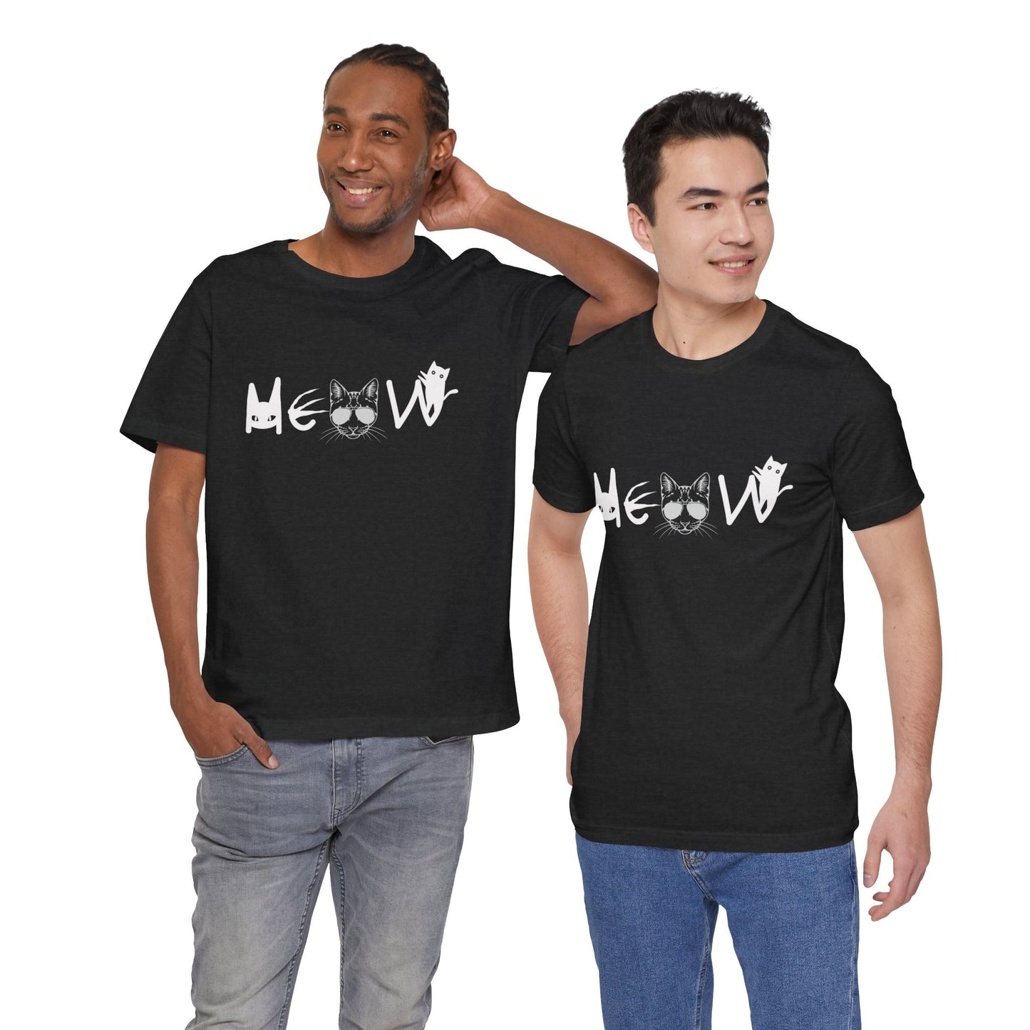 Meow Unisex Tee - Cats, Sassy, Fun Shirt for Halloween or Election Gift