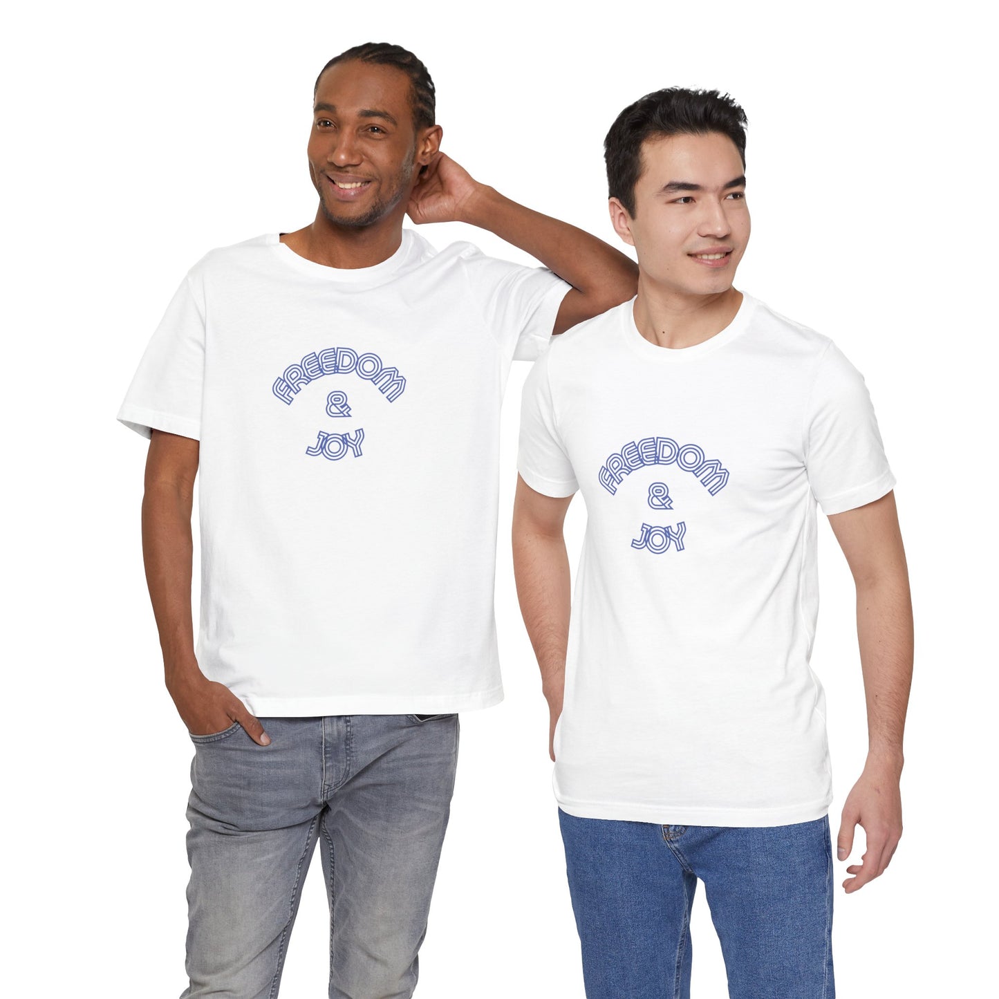 Freedom & Joy Unisex Tee - America Pride Equality Love Election Gift