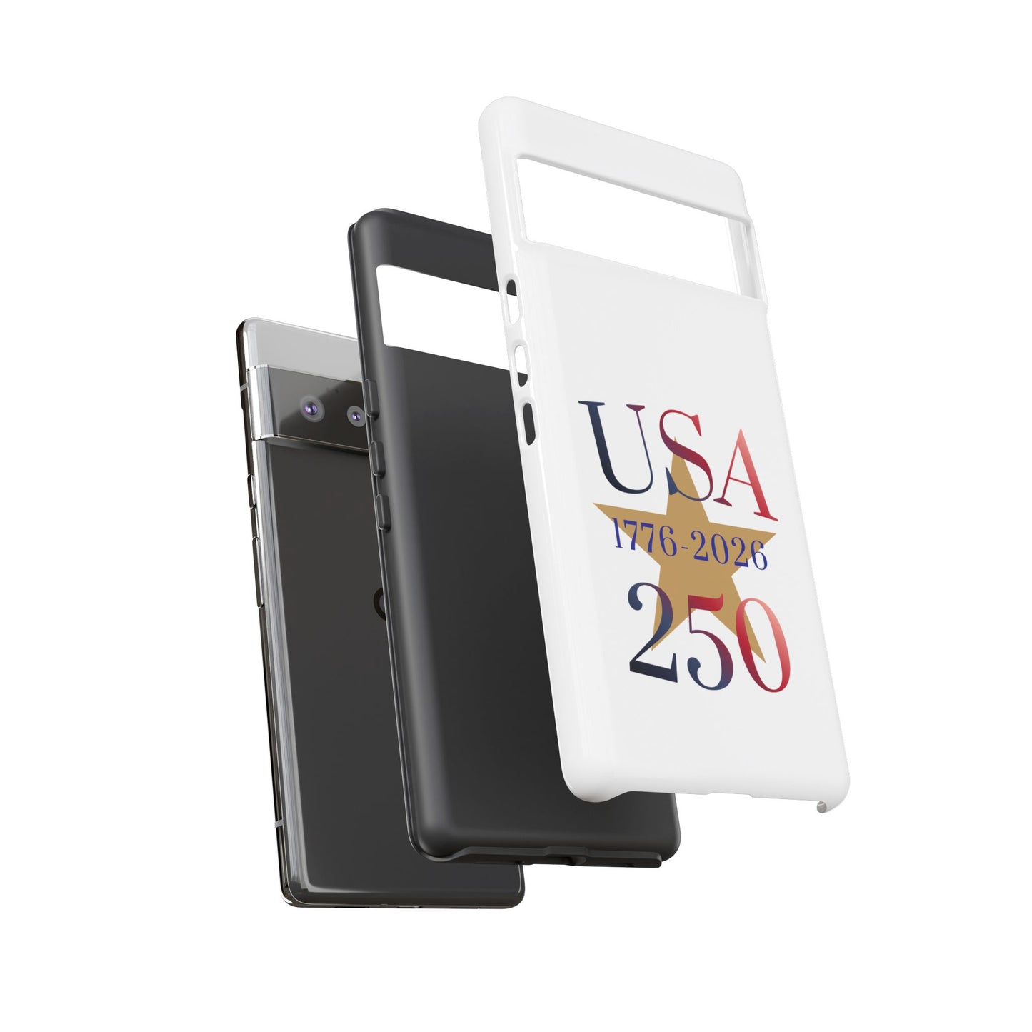 USA 250 Phone Case — 1776–2026 Bicentennial Celebration Protective Case