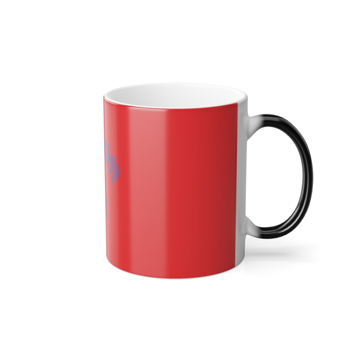 Freedom & Joy Red Color Morphing Mug