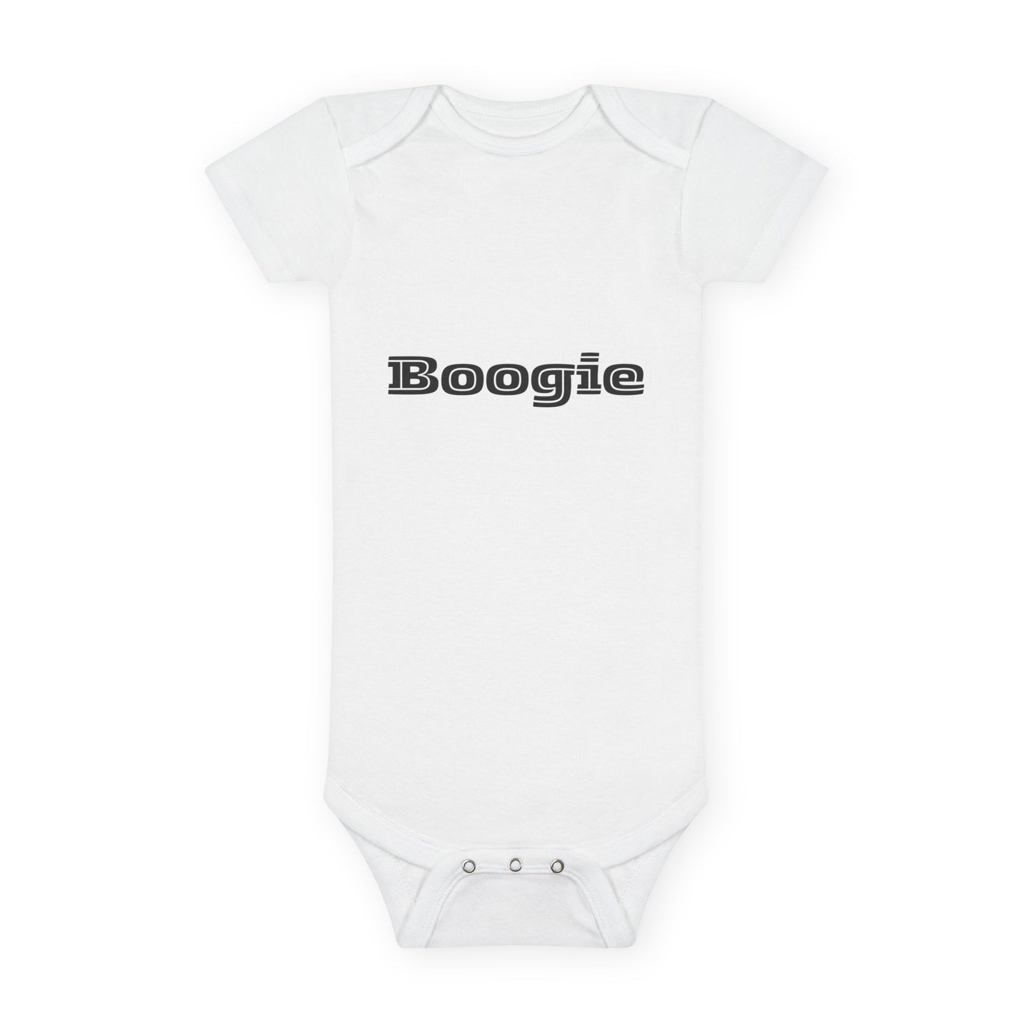 Boogie Onesie® Organic Baby Bodysuit, 100 percent cotton, gender neutral, gift boys girls birthday baby shower Christmas Mothers Fathers Day