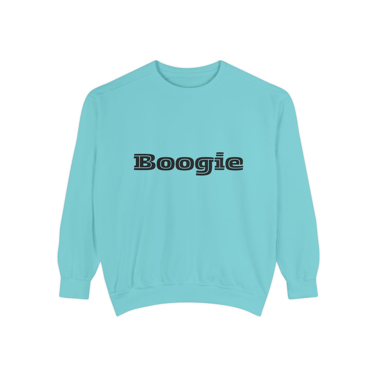 Boogie Sweatshirt - Dance Birthday Christmas Gift - Unisex Garment-Dyed