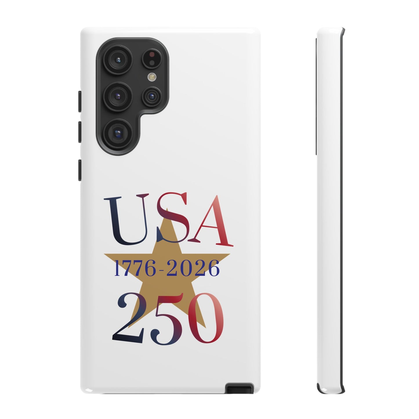 USA 250 Phone Case — 1776–2026 Bicentennial Celebration Protective Case
