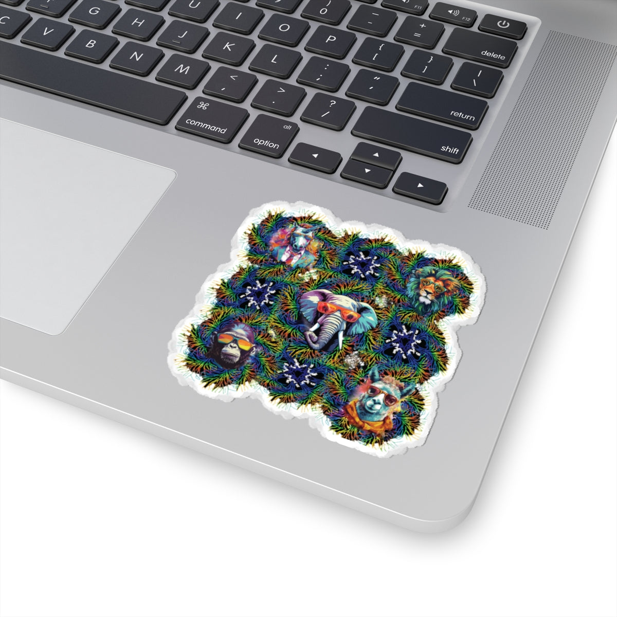 Wild and Cool Creatures Sticker, Animal Print Decals, Nature Lover Gift, Laptop Decal, Water Bottle Stickers, Scrapbook Supplies